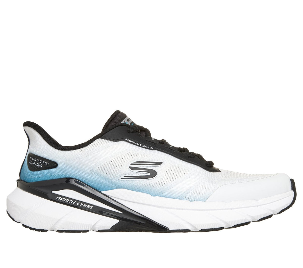 Skechers Slip-ins: Skech Cage, WHT / BLACK / BLUE